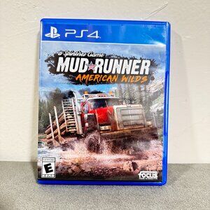 Mud Runner American Wilds (Sony PlayStation 4, PS4) Tested (code 005)